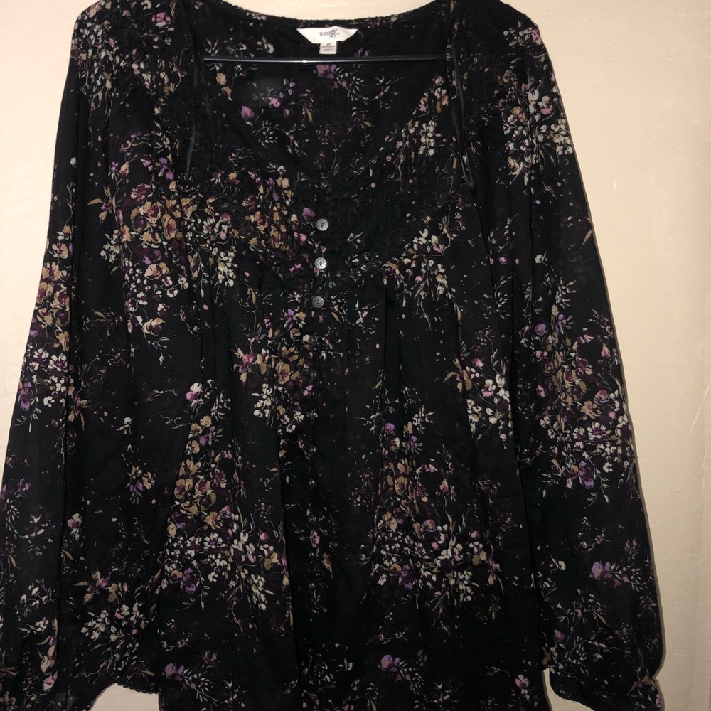 Women’s floral blouse